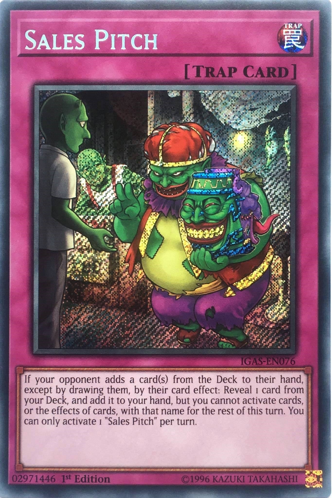 Image for Sales Pitch (IGAS-EN076) (IGAS) - YuGiOh