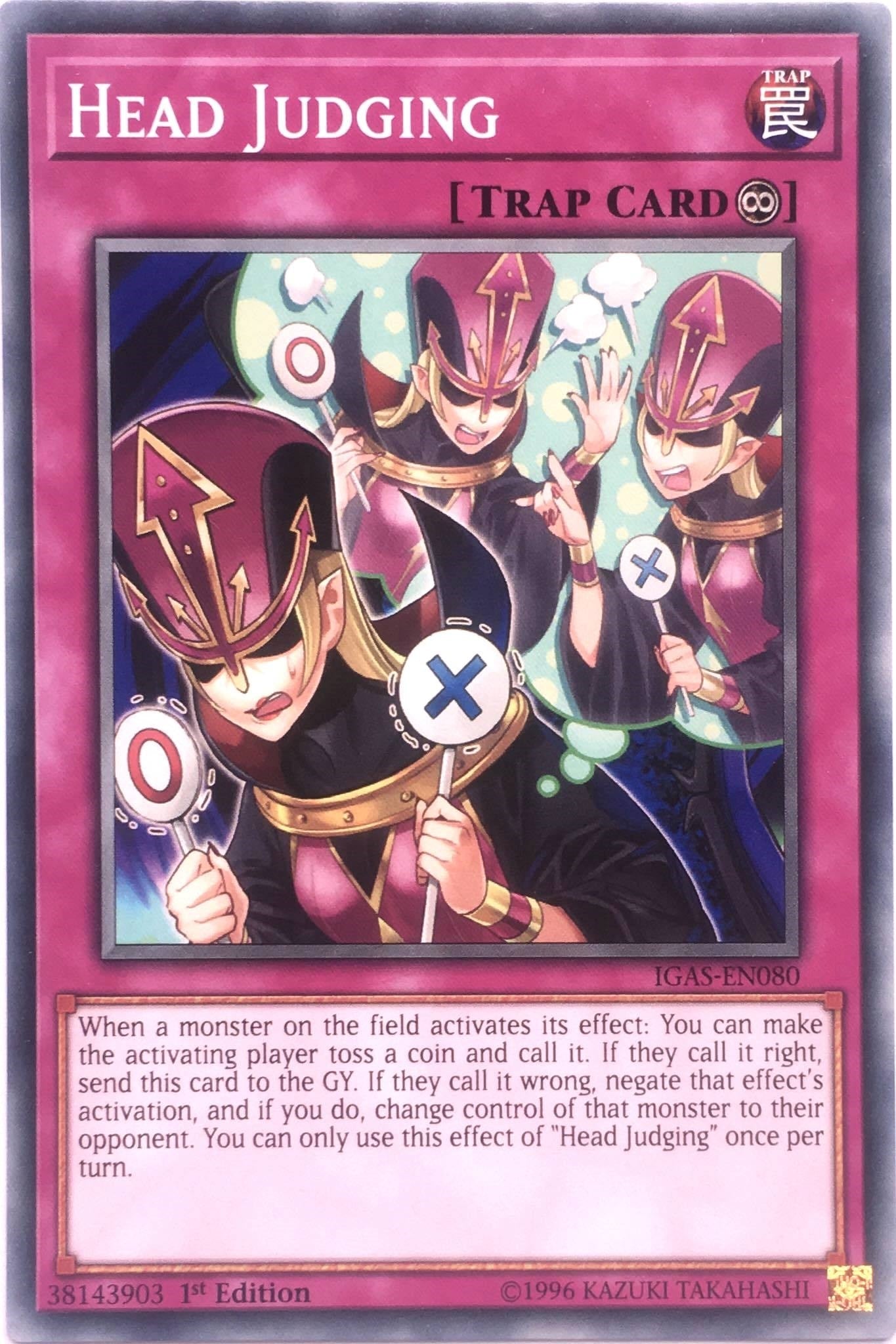 Image for Head Judging (IGAS-EN080) (IGAS) - YuGiOh