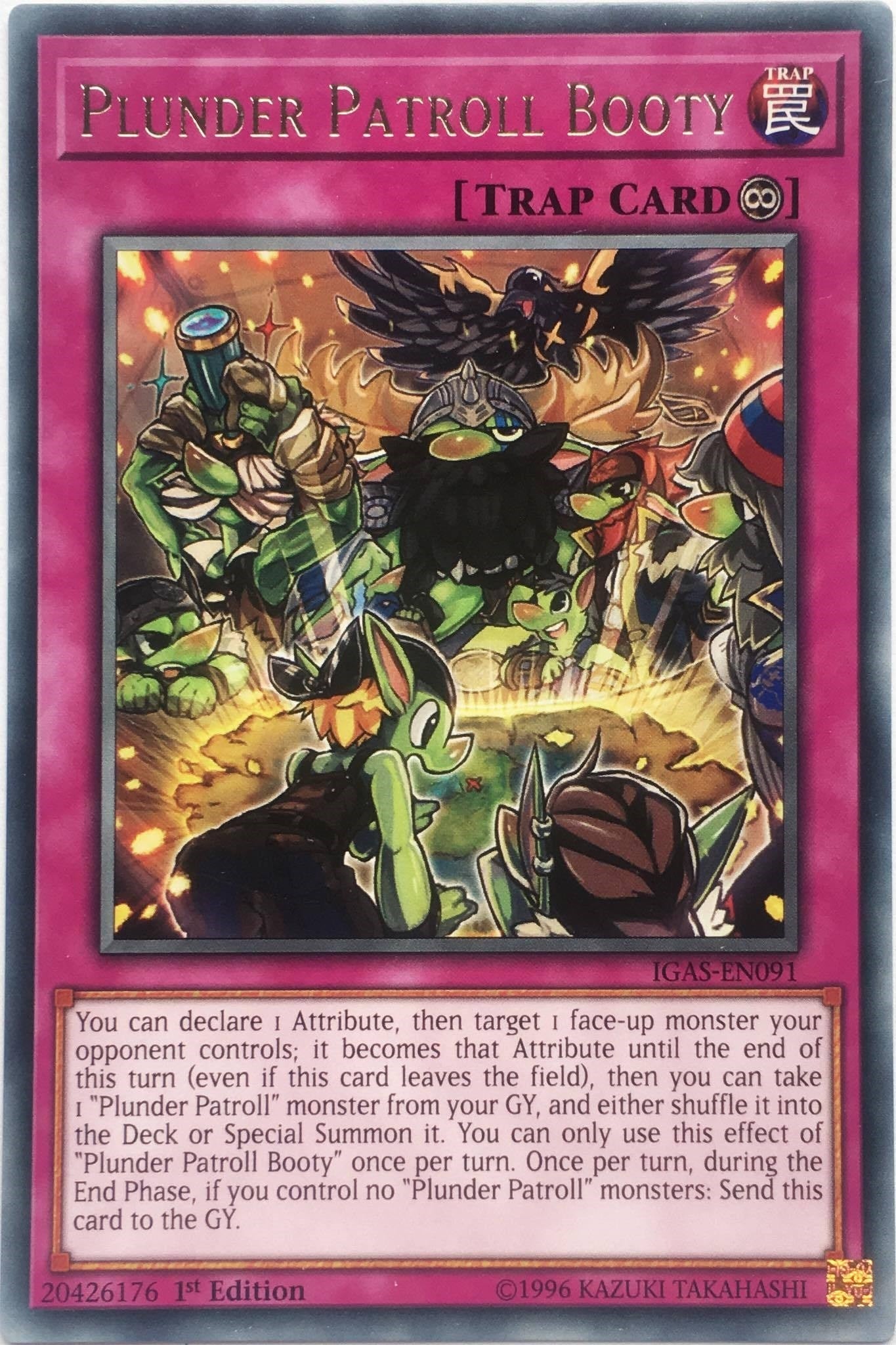 Image for Plunder Patroll Booty (IGAS-EN091) (IGAS) - YuGiOh