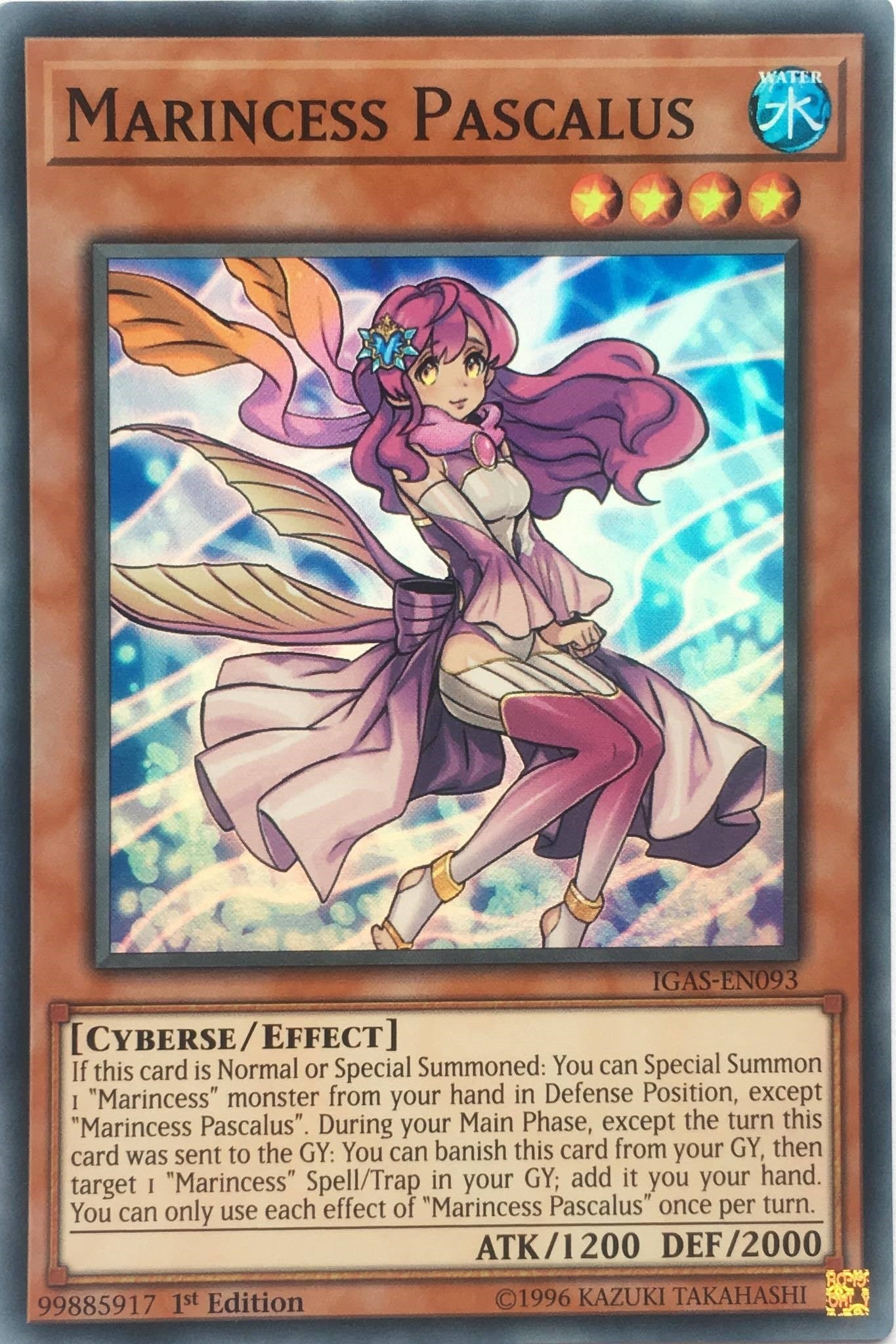 Image for Marincess Pascalus (IGAS-EN093) (IGAS) - YuGiOh