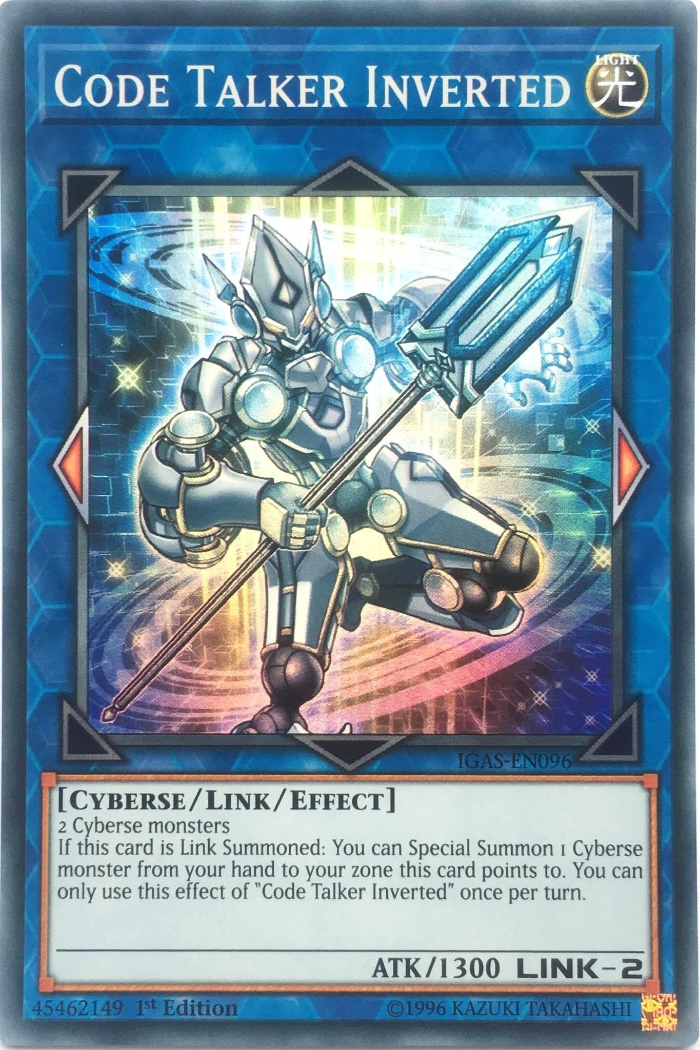 Image for Code Talker Inverted (IGAS-EN096) (IGAS) - YuGiOh