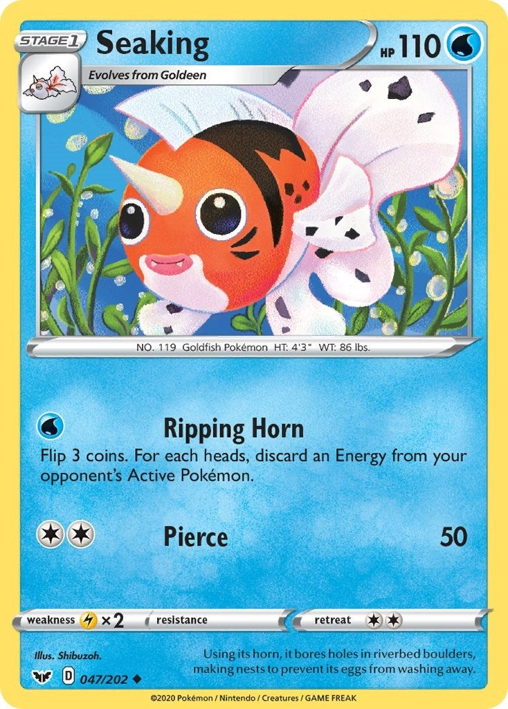 Image for Seaking (047/202) (SWSH01) - Pokemon