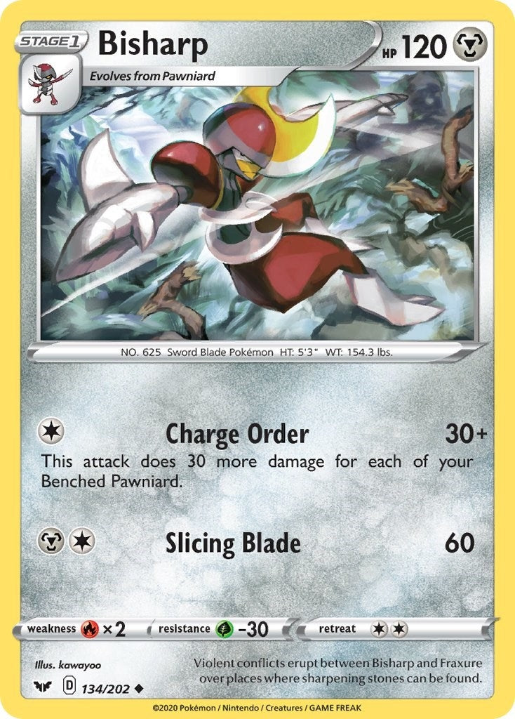 Image for Bisharp (134/202) (SWSH01) - Pokemon