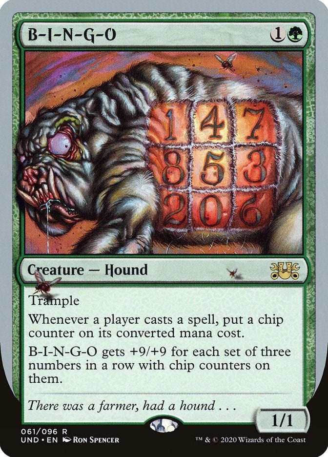 Image for B-I-N-G-O (61) (Unsanctioned) - Magic: The Gathering