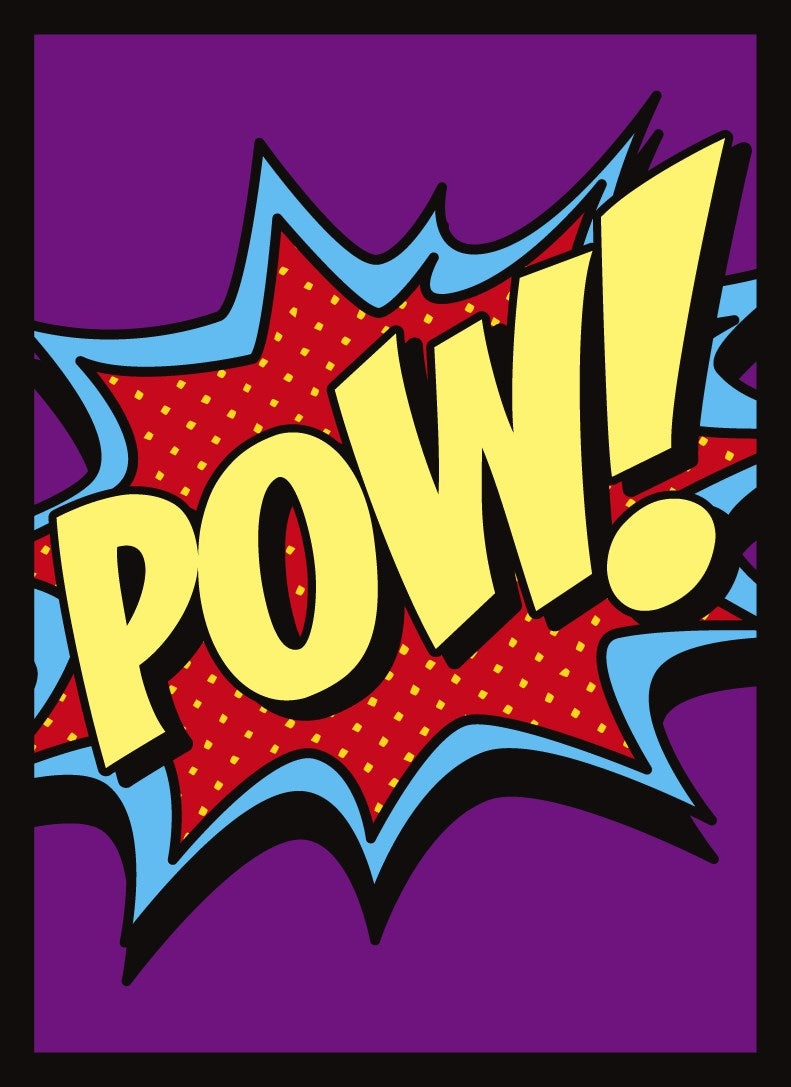 Image for Double Matte Art Sleeve - Pow! (50-Pack) - Card Sleeves
