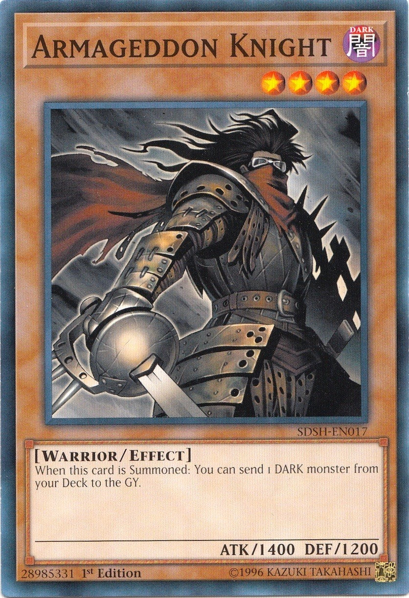 Image for Armageddon Knight (SDSH-EN017) (SDSH) - YuGiOh