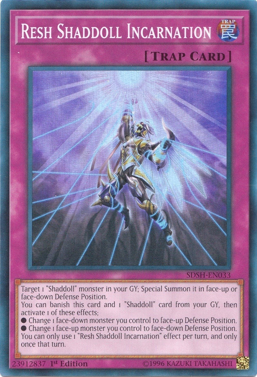 Image for Resh Shaddoll Incarnation (SDSH-EN033) (SDSH) - YuGiOh