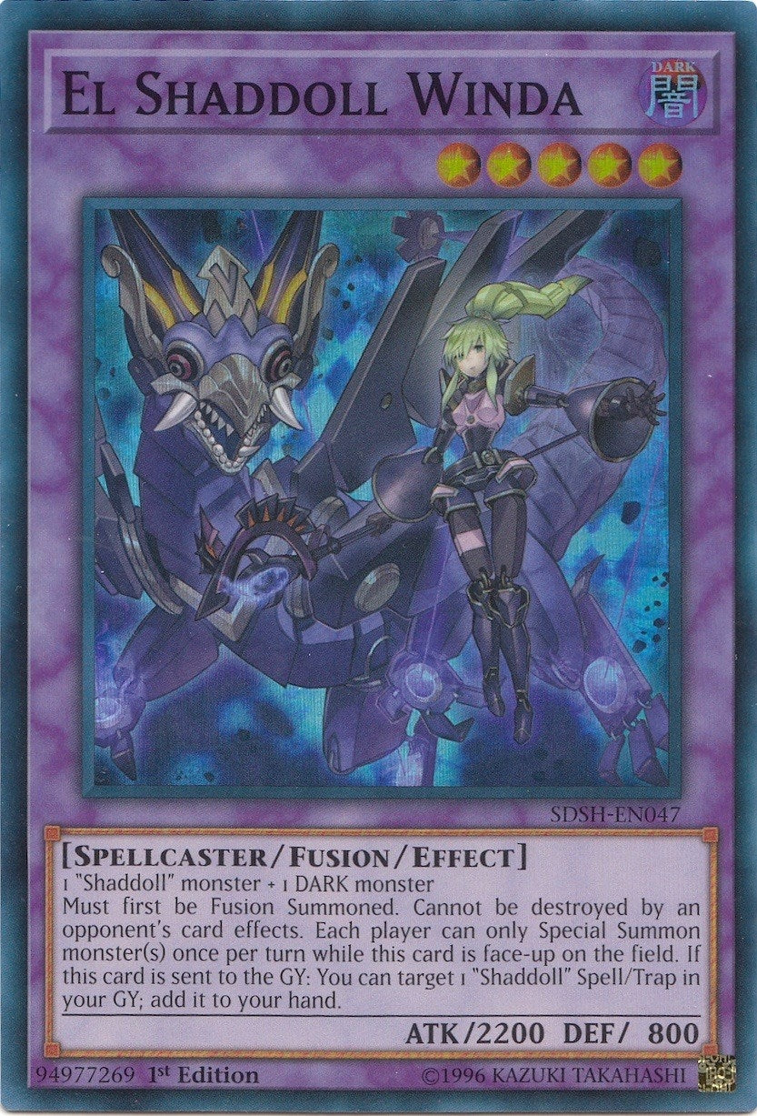 Image for El Shaddoll Winda (SDSH-EN047) (SDSH) - YuGiOh