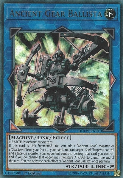 Image for Ancient Gear Ballista (DUOV-EN010) (DUOV) - YuGiOh