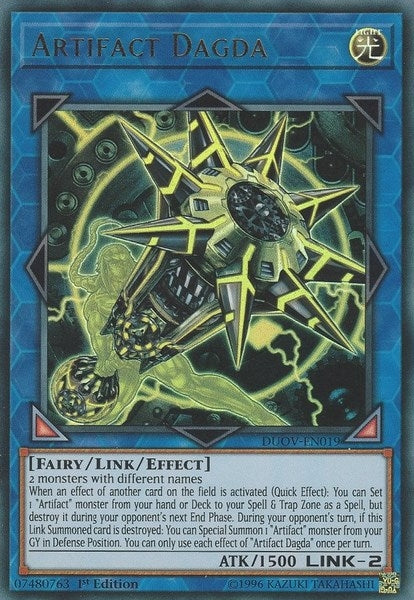 Image for Artifact Dagda (DUOV-EN019) (DUOV) - YuGiOh