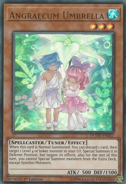 Image for Angraecum Umbrella (DUOV-EN027) (DUOV) - YuGiOh