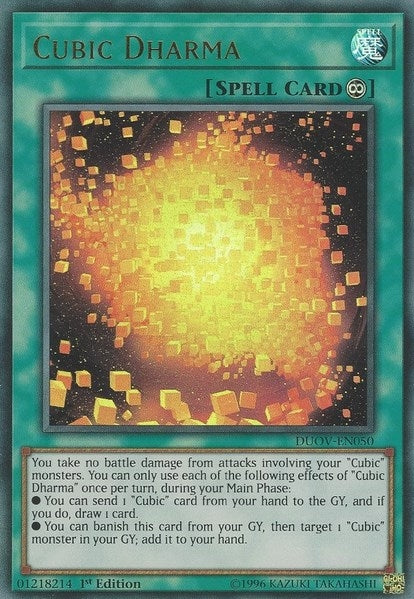 Image for Cubic Dharma (DUOV-EN050) (DUOV) - YuGiOh