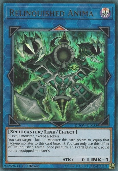 Image for Relinquished Anima (DUOV-EN053) (DUOV) - YuGiOh