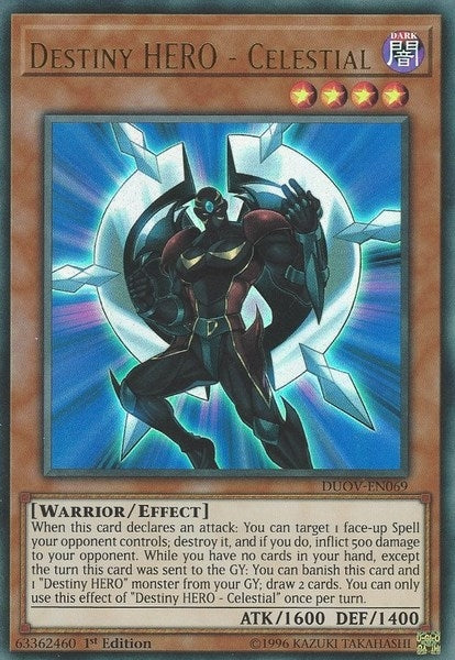 Image for Destiny HERO - Celestial (DUOV-EN069) (DUOV) - YuGiOh