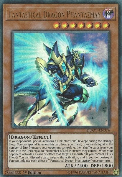 Image for Fantastical Dragon Phantazmay (DUOV-EN074) (DUOV) - YuGiOh