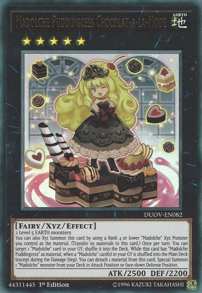Image for Madolche Puddingcess Chocolat-a-la-Mode (DUOV-EN082) (DUOV) - YuGiOh