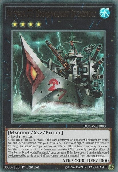 Image for Number 27: Dreadnought Dreadnoid (DUOV-EN083) (DUOV) - YuGiOh