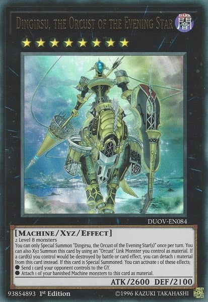 Image for Dingirsu, the Orcust of the Evening Star (DUOV-EN084) (DUOV) - YuGiOh
