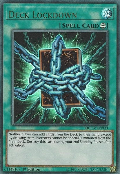 Image for Deck Lockdown (DUOV-EN090) (DUOV) - YuGiOh