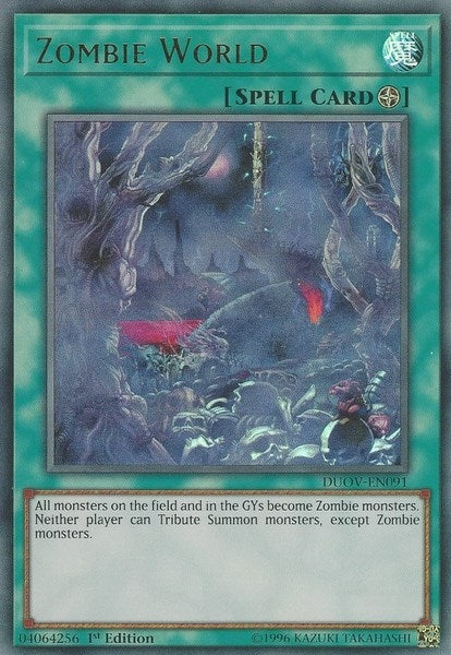 Image for Zombie World (DUOV-EN091) (DUOV) - YuGiOh