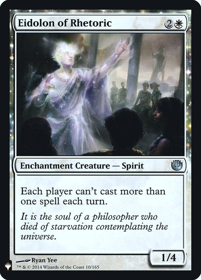 Image for Eidolon of Rhetoric (10) (The List Reprints) - Magic: The Gathering