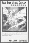 Blue-Eyes White Dragon (Oversized) (DUOV)
