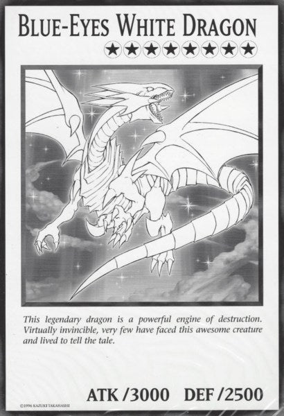 Blue-Eyes White Dragon (Oversized) (DUOV)