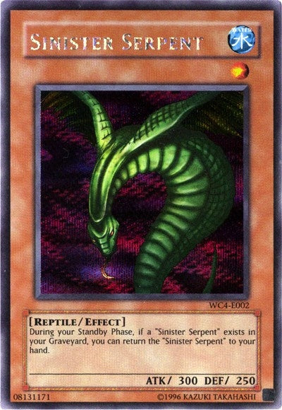 Sinister Serpent (WC4-E002) (WC4)
