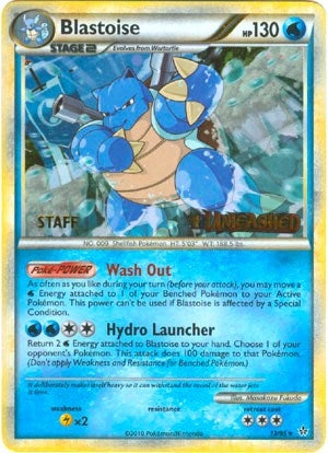Image for Blastoise - 13/95 (Prerelease) [Staff] (13/95) (PR) - Pokemon