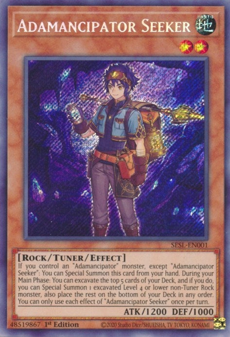 Image for Adamancipator Seeker (SESL-EN001) (SESL) - YuGiOh