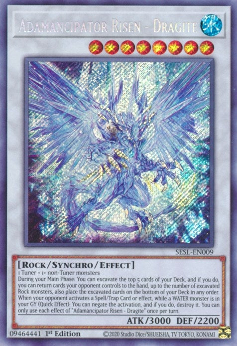 Image for Adamancipator Risen - Dragite (SESL-EN009) (SESL) - YuGiOh