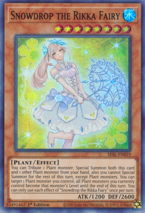 Image for Snowdrop the Rikka Fairy (SESL-EN019) (SESL) - YuGiOh