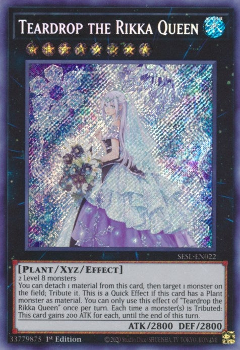 Image for Teardrop the Rikka Queen (SESL-EN022) (SESL) - YuGiOh