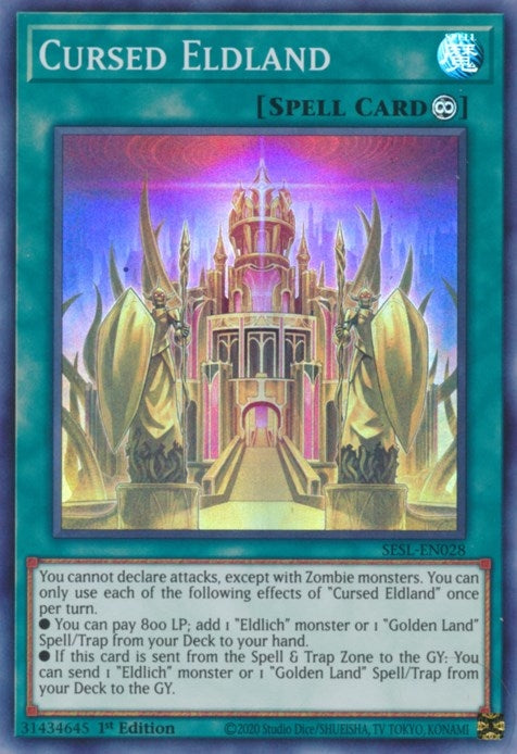 Image for Cursed Eldland (SESL-EN028) (SESL) - YuGiOh