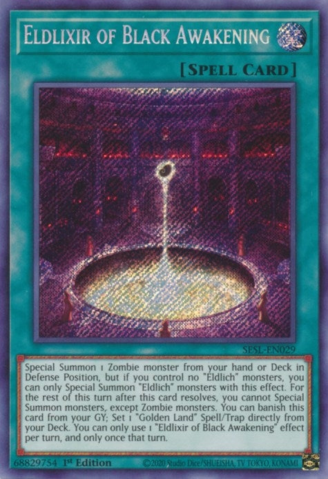 Image for Eldlixir of Black Awakening (SESL-EN029) (SESL) - YuGiOh