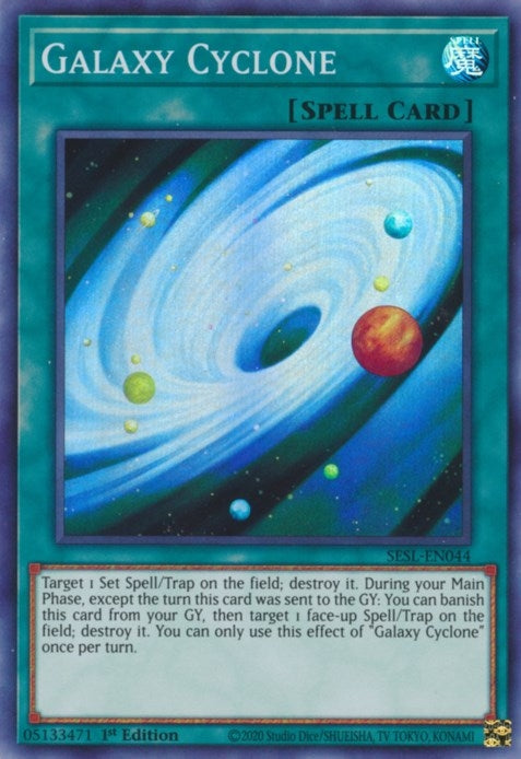 Image for Galaxy Cyclone (SESL-EN044) (SESL) - YuGiOh