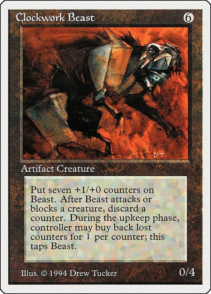 Image for Clockwork Beast (240) (Summer Magic) - Magic: The Gathering
