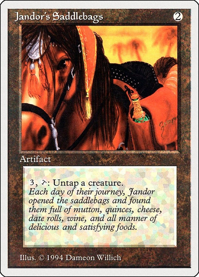 Image for Jandor's Saddlebags (257) (Summer Magic) - Magic: The Gathering