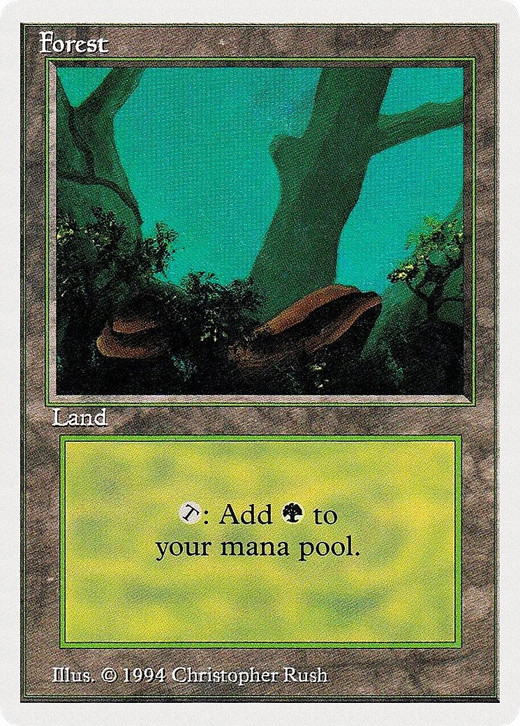 Image for Forest (A) (304) (Summer Magic) - Magic: The Gathering