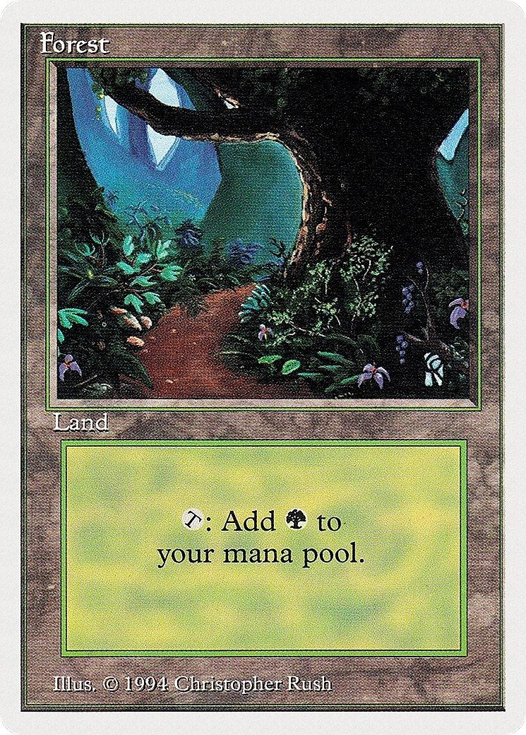 Image for Forest (B) (305) (Summer Magic) - Magic: The Gathering