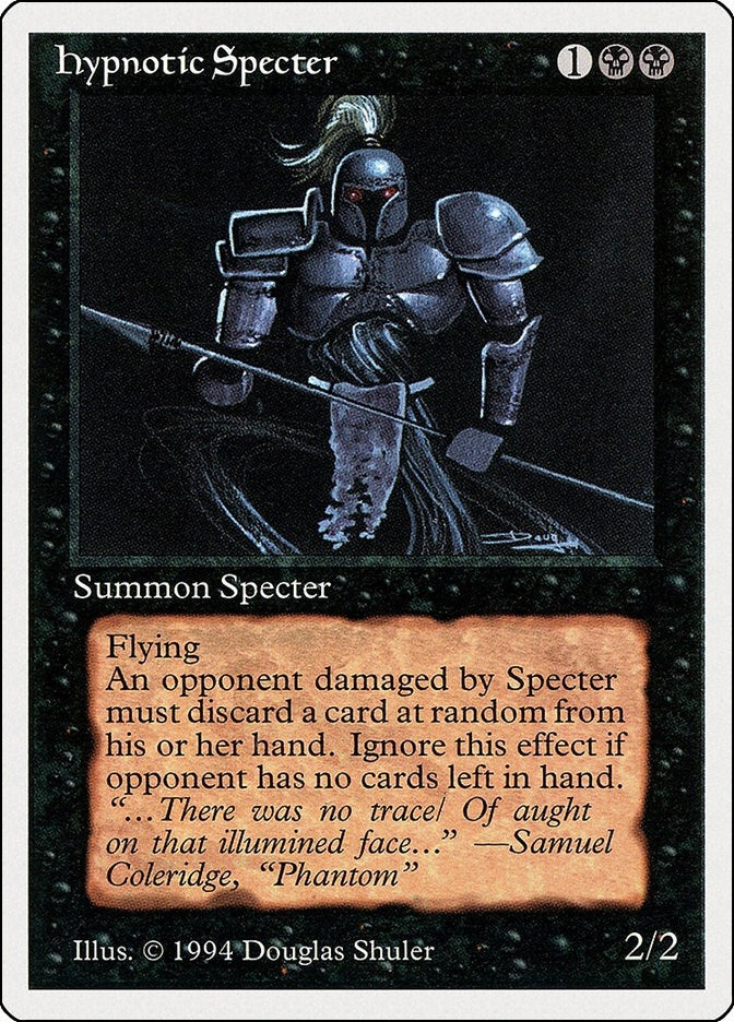 Image for Hypnotic Specter (115) (Summer Magic) - Magic: The Gathering