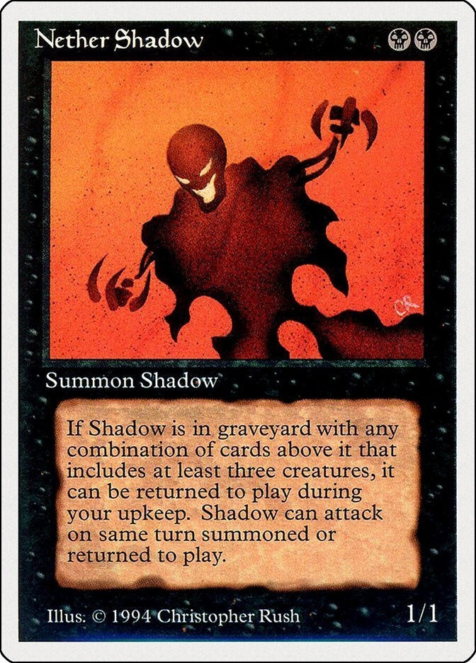 Image for Nether Shadow (118) (Summer Magic) - Magic: The Gathering