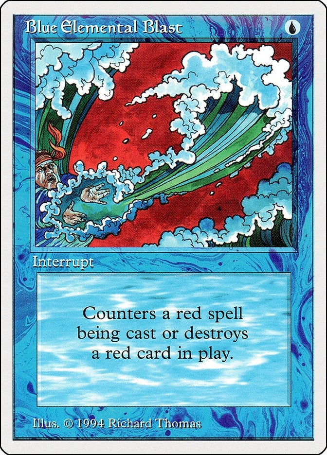 Image for Blue Elemental Blast (49) (Summer Magic) - Magic: The Gathering