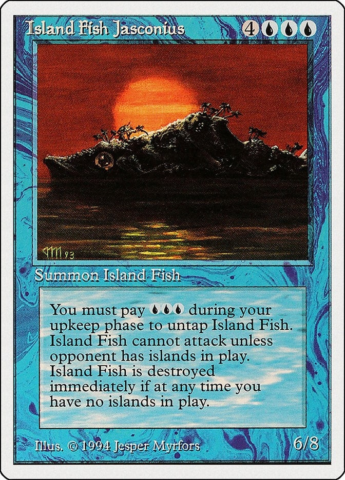 Image for Island Fish Jasconius (61) (Summer Magic) - Magic: The Gathering