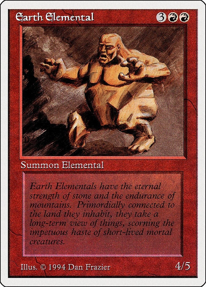 Image for Earth Elemental (146) (Summer Magic) - Magic: The Gathering