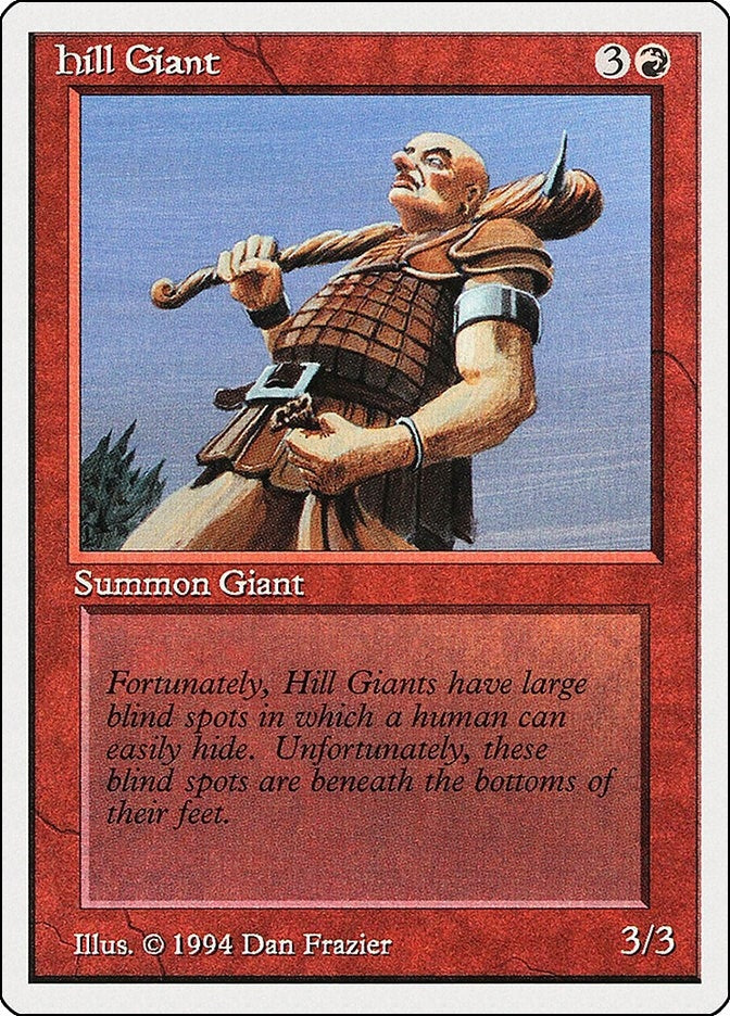 Image for Hill Giant (158) (Summer Magic) - Magic: The Gathering