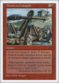 Image for Dwarven Catapult (Fifth Edition) - Magic: The Gathering