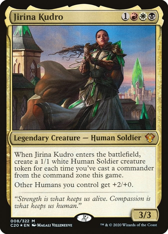 Image for Jirina Kudro (8) (Commander 2020) - Magic: The Gathering