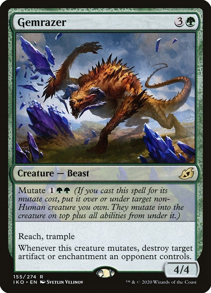 Image for Gemrazer (155) (Ikoria: Lair of Behemoths) - Magic: The Gathering