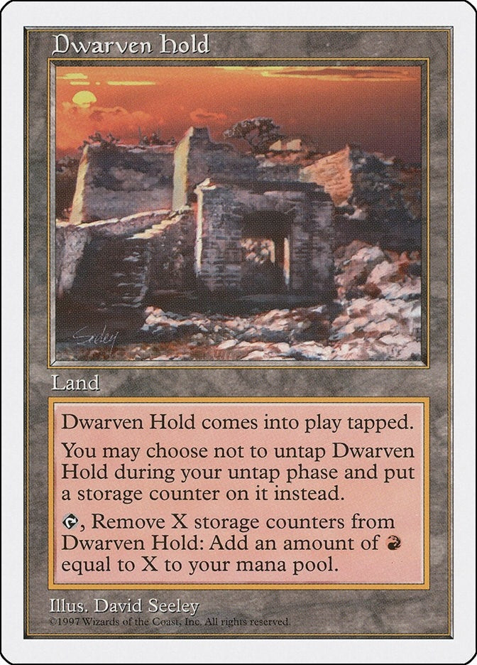 Image for Dwarven Hold (Fifth Edition) - Magic: The Gathering